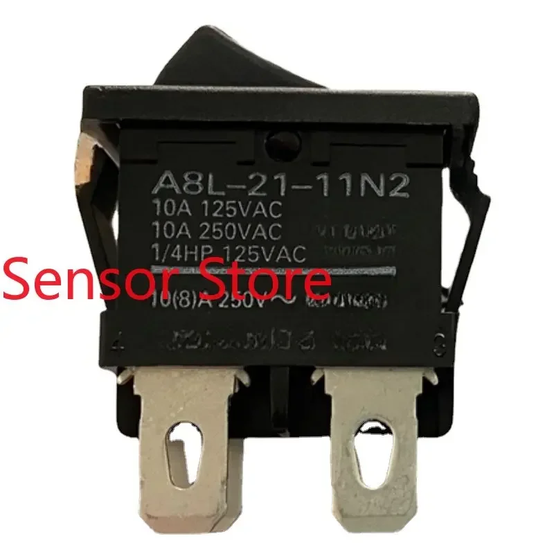 10PCS A8L-21-11N2 Boat Switch 4 Feet 2 Gears 10A250V 21*15 Cut-out