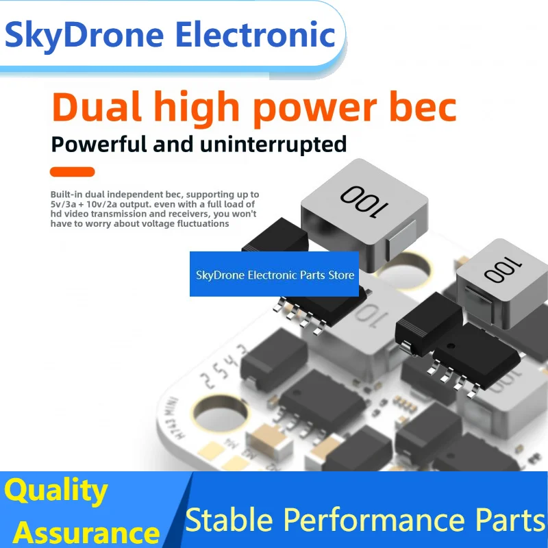 SkyDElZEX ATHENA H743 Mini Flight Controller 80A 4in1 ESC Stack 20x20mm FPV FC Dual Gyro ICM42688 3-8S Betaflight OSD For
