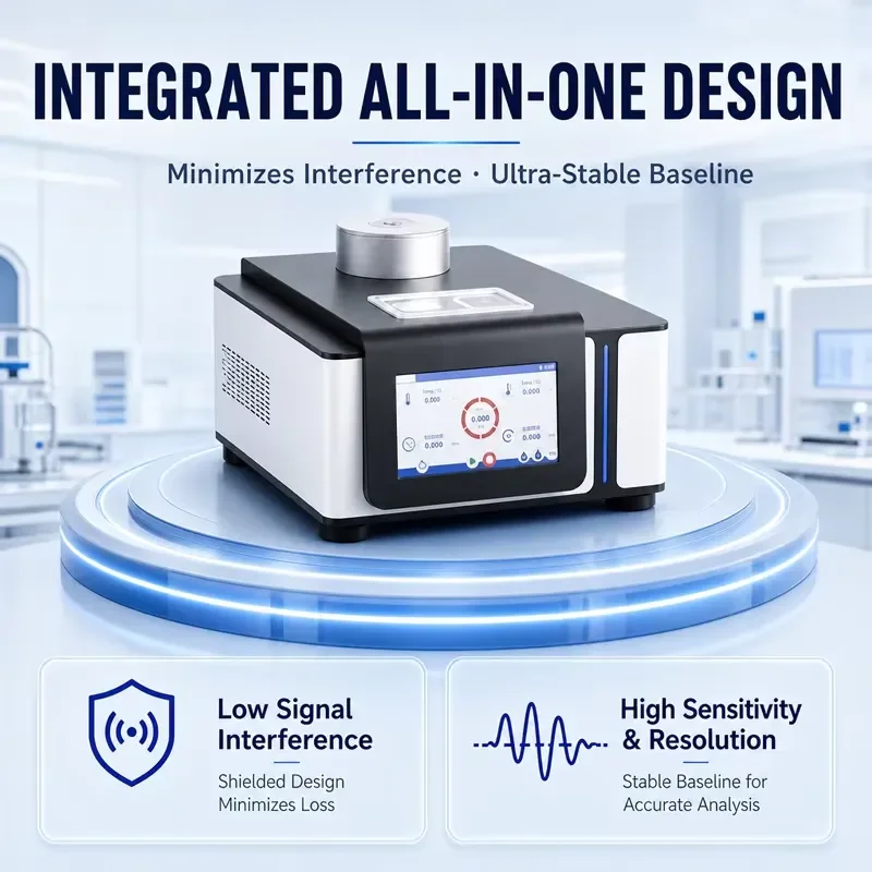 i ISO 11357-2 Plastics Glass Transition Temperature Differential Scanning Calorimeter DSC