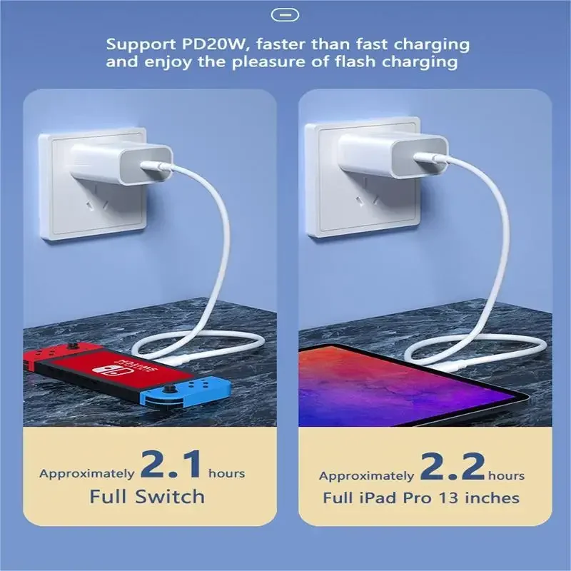 PD 40W USB C To USB Type C  Fast Charging for Huawei Samsung Galaxy A25 A15 A14 Xiaomi 13 Redmi 12 Macbook IPad Data Cable