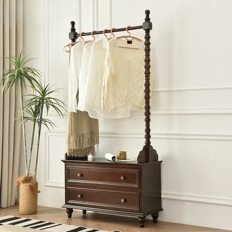 

Yellow Rolling Clothes Rack Aesthetic Display Modern Italian Clothing Racks Bedroom Designer Percheros De Pared Home Furniture