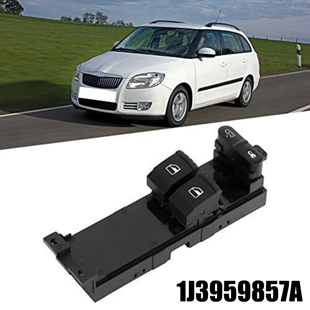 

For Skoda For Fabia Driver Side Electric Window Switch Compatible with OEM Specifications from Year Range '99 '08