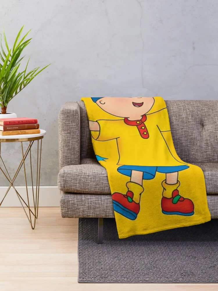 Caillou Character Throw Blanket Moving Blanket Sofas Luxury Throw Blanket