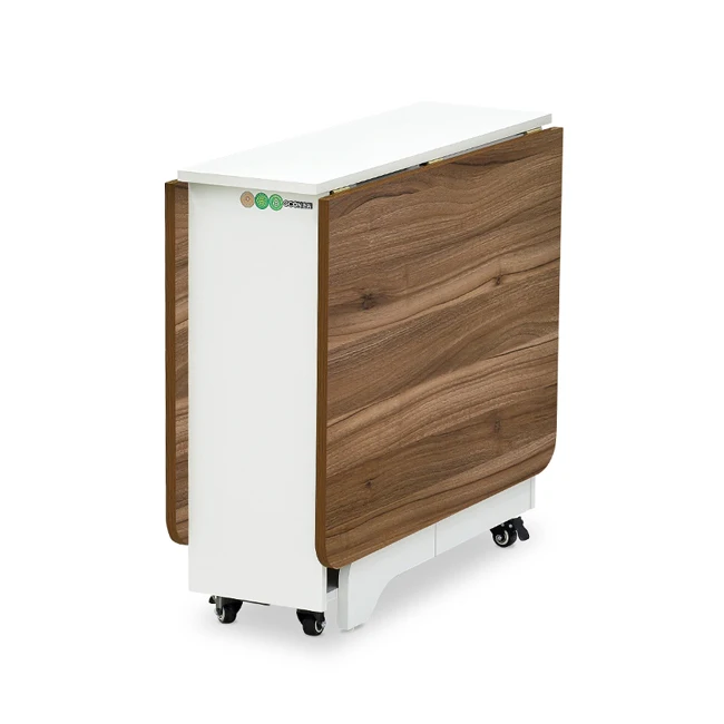 سعر منخفض، حجم صغير، طاولة طعام قابلة للطي موفرة للمساحة، خفيفة الوزن #3