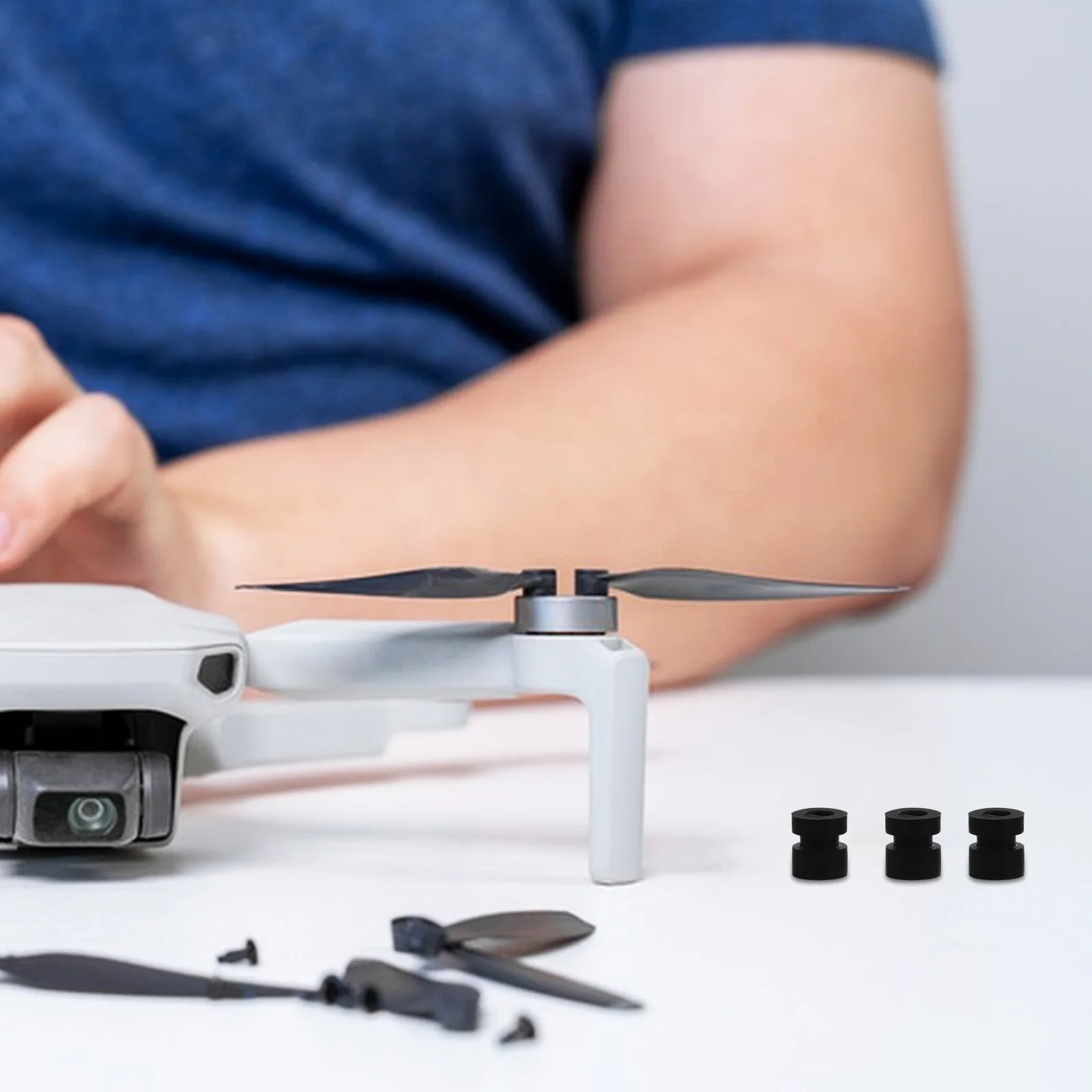 

100 шт. антивибрационные демпфирующие шарики, крепление для радиоуправляемого квадрокоптера, амортизирующие аксессуары для дронов, высокоточный стабильный силикон