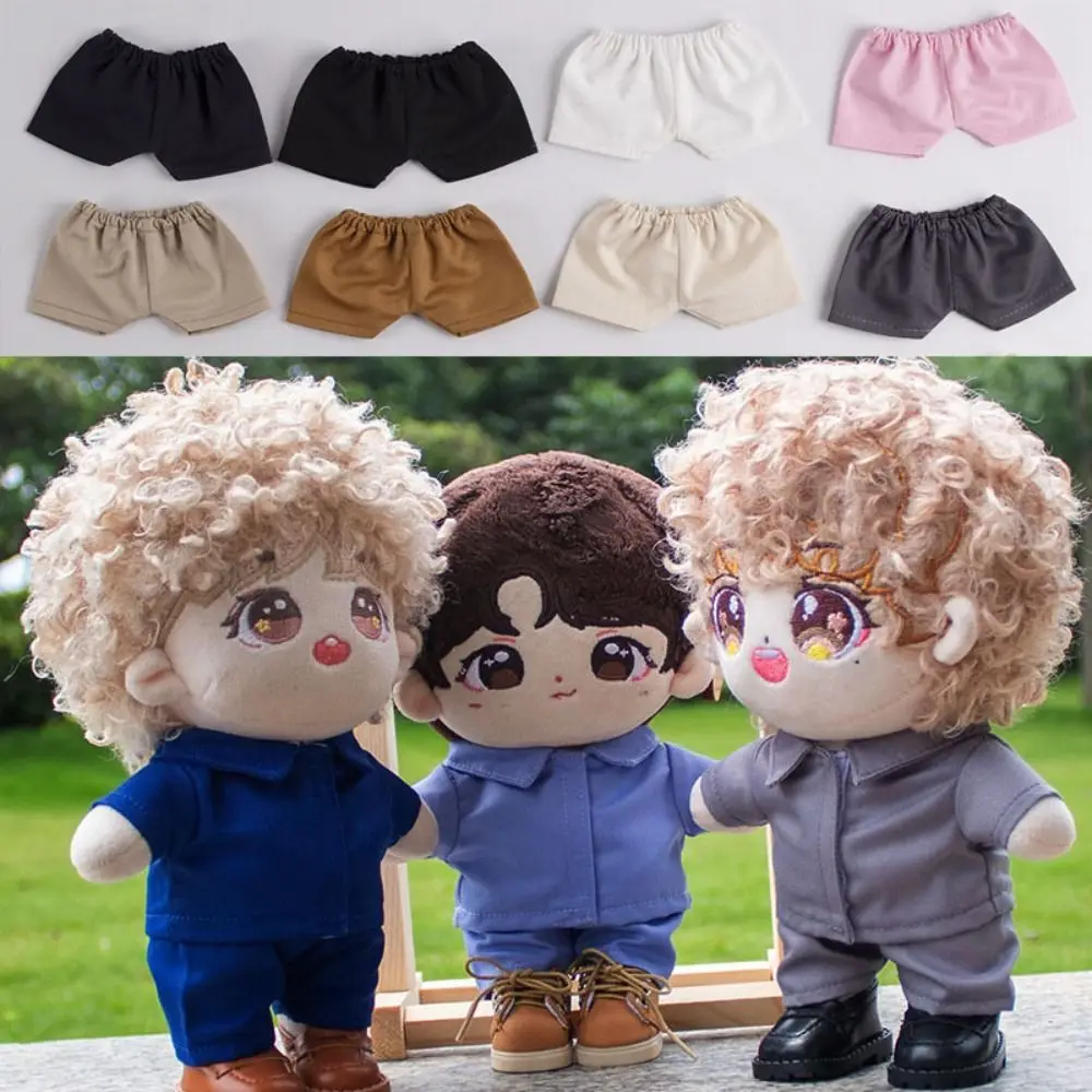 New Fashion Cotton Doll Clothes Cute Multi-Colors Cotton Doll Pants Mini Casual Wears Pants for 15cm Cotton Doll