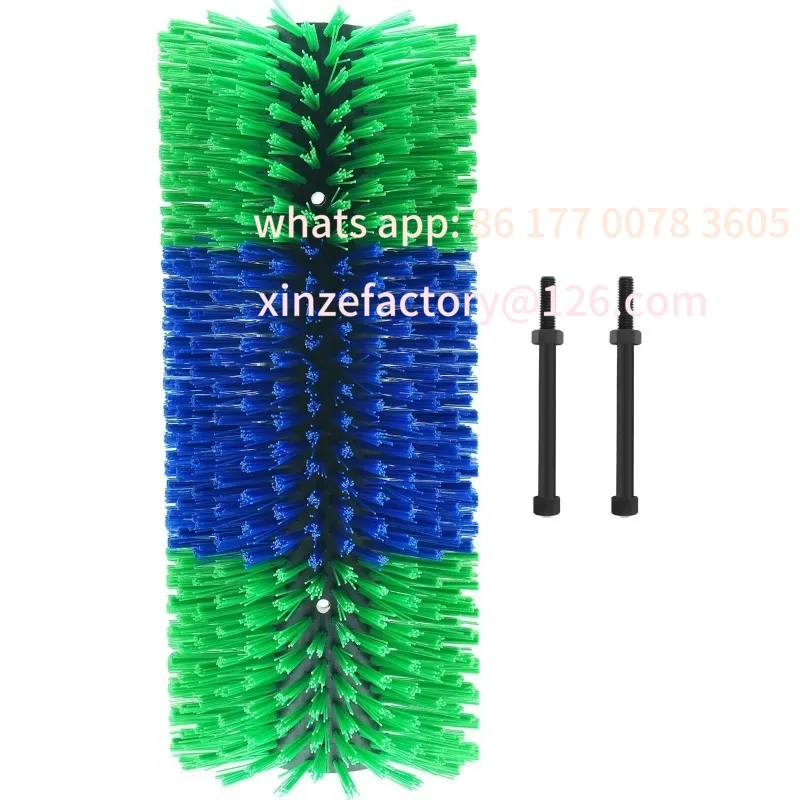 

Customizable Livestock Self Scratching Brush Massage Grooming Nylon Bristle Skin Cleaning Suitable for Garden Horse Cattle Clean