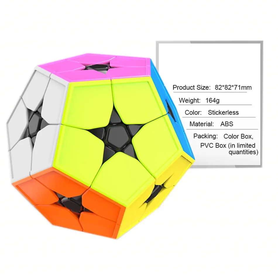 [Picube] MoYu MeiLong Kilominx 2x2x2 المكعب السحري 2x2 Megaminx Dodecahedron مكعبات ألغاز مهنة ألعاب تعليمية للأطفال