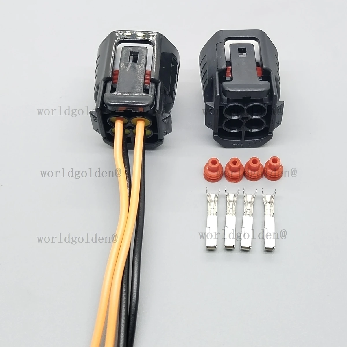 Conector de cableado de sensor de motor de 4 pines 6189-0694 90980-11964 para dispositivo de flujo de aire de encendido, componente de cableado impermeable