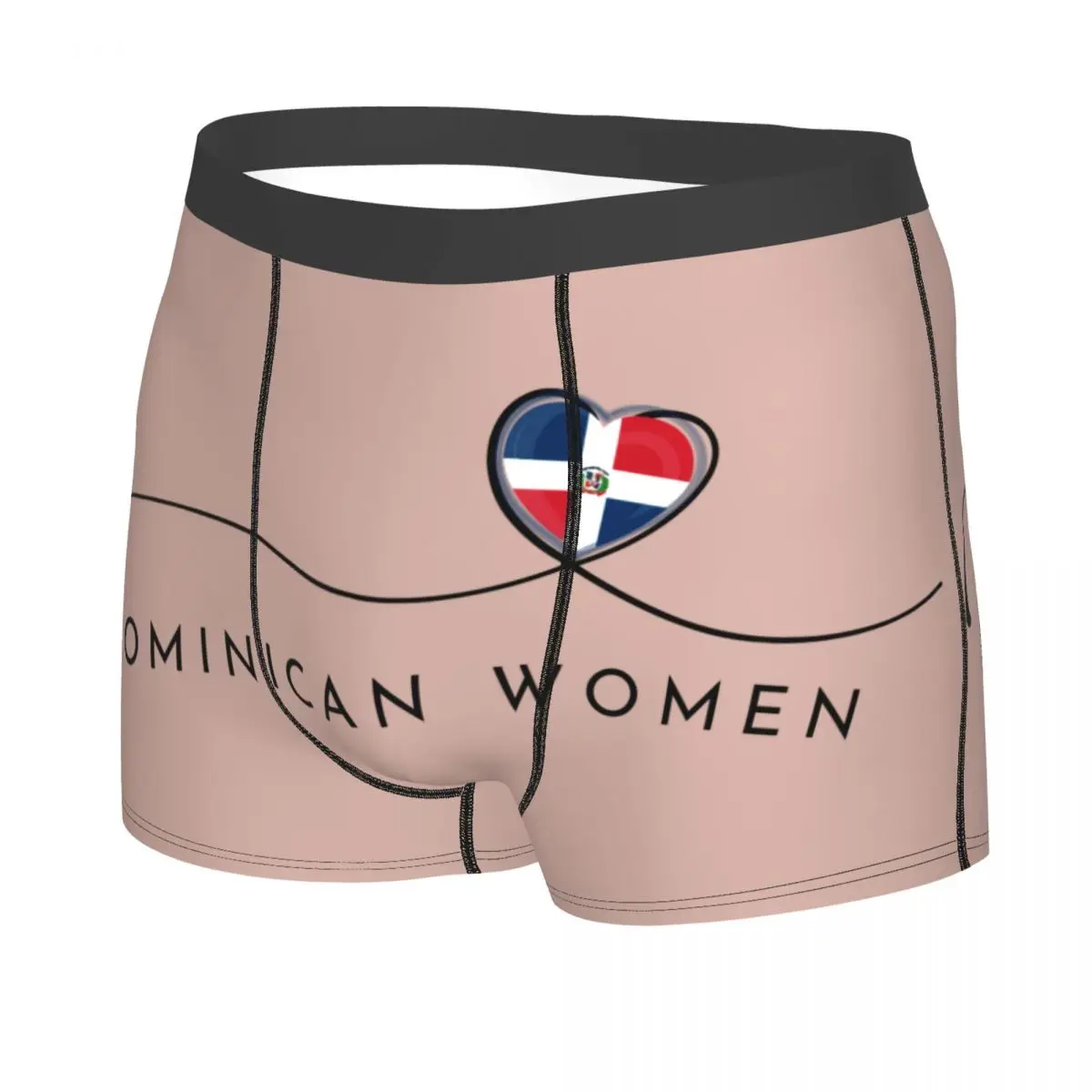 Custom Dominican Women Boxers Shorts Mens Briefs Underwear Novelty Underpants