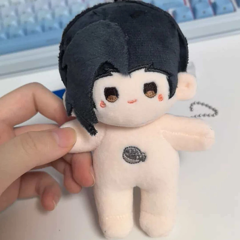 

10cm Anime Game Sword of Justice Fang ChengYi Kawaii Cosplay Soft Cotton Doll Body With Skeleton Cartoon DIY Toy Figures Gifts