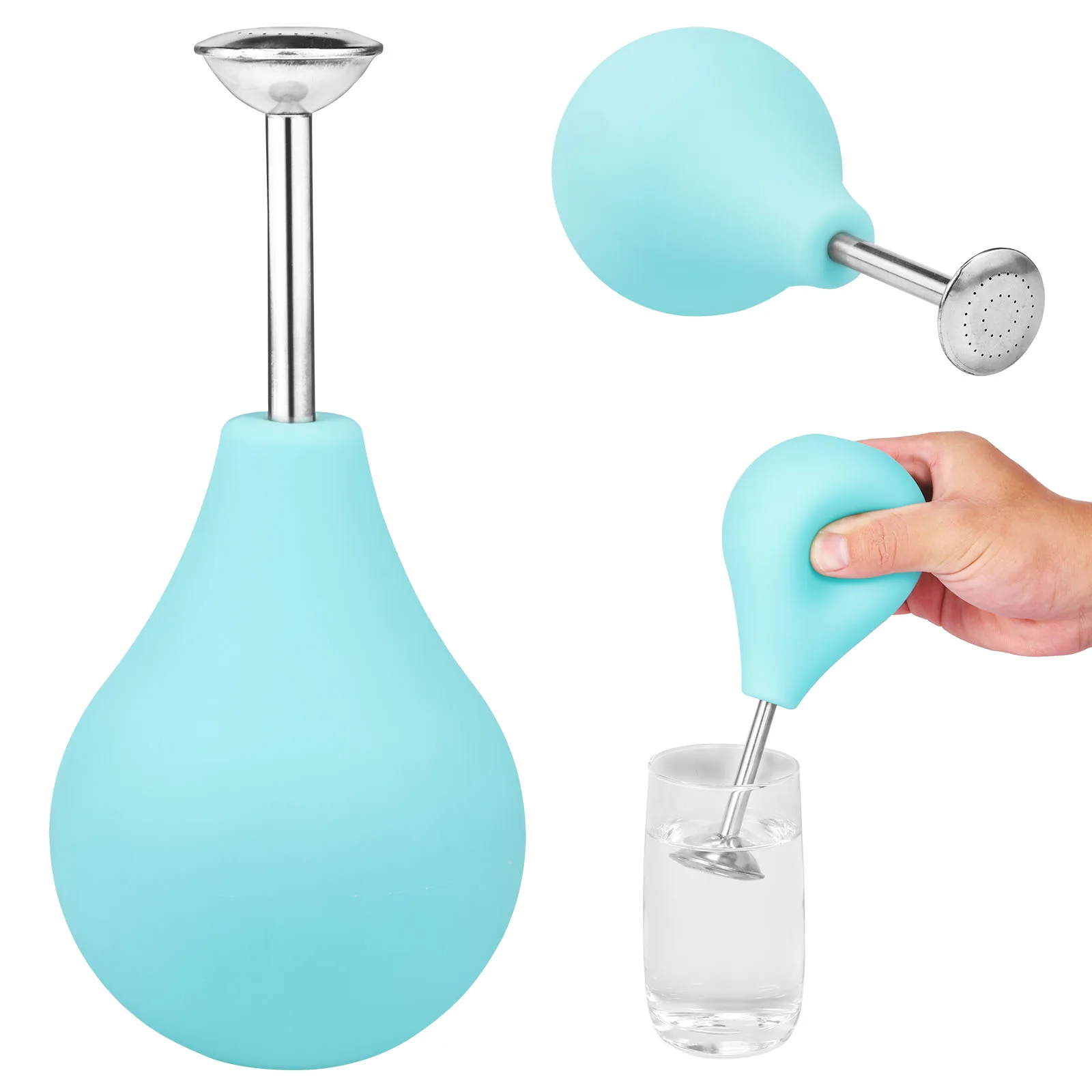 Aspersor de bola para feltragem molhada, grande capacidade, bola, brause, pulverizador de água portátil, ferramenta de distribuição de água de precisão
