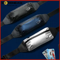 Riñonera deportiva impermeable para hombre y mujer, bolso de cintura para viaje, senderismo, correr, fácil de llevar, cualquier teléfono, billetera