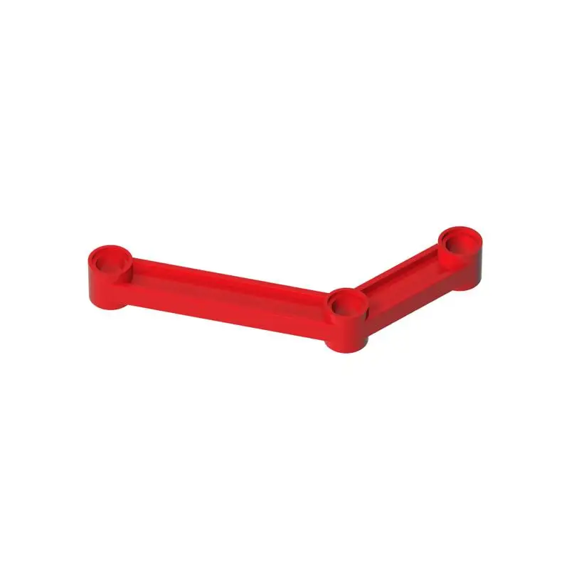 Gobricks 1PC 64451 Technic Link Brick 1 x 9 Bent (6 - 4) Parts Building Block Compatible MOC Assembly Educational Creative DIY