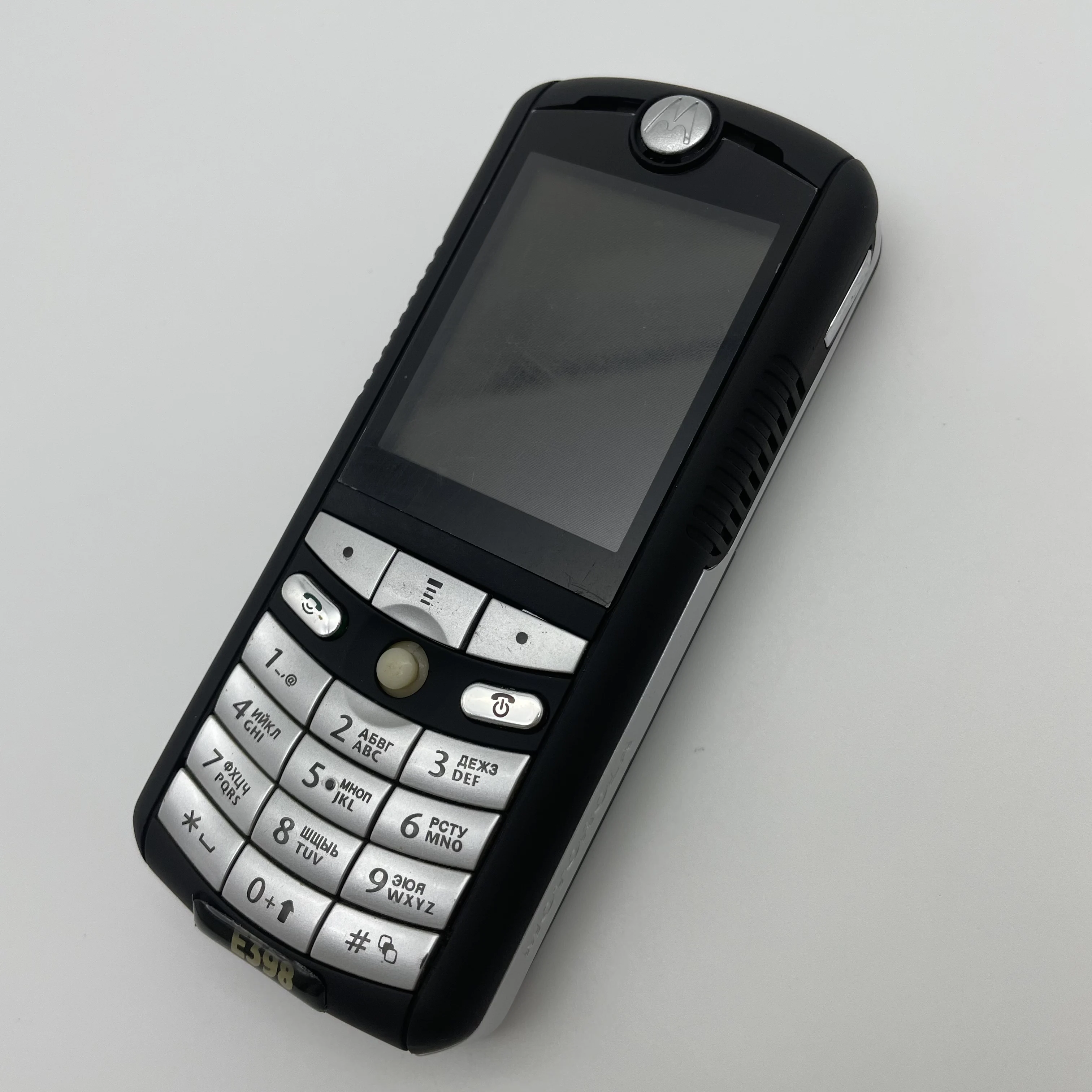 Refurbished Motorola E398 Original E398 0.3MP Detachable Battery 830mAh Cell Phone Wholesale Free shipping