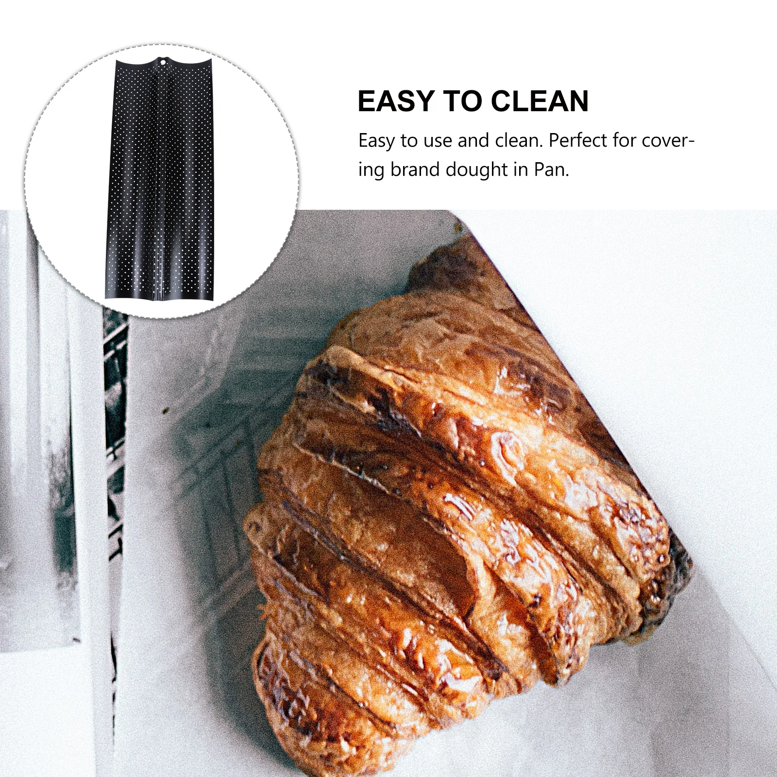 

French Bread Baking Tray Premium Non-Stick Wave Stick Mold For Homemade Crusty Loaf Kitchen Baking S