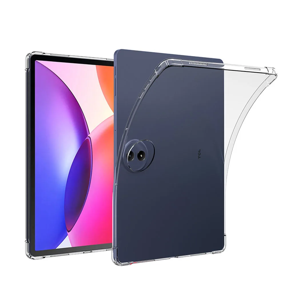 Transparente TPU-Hülle für TCL Tab A1 Plus Nxtpaper 12.2" 2026 mit 4-Ecken-Airbag, stoßfester und sturzsicherer Schutzhülle