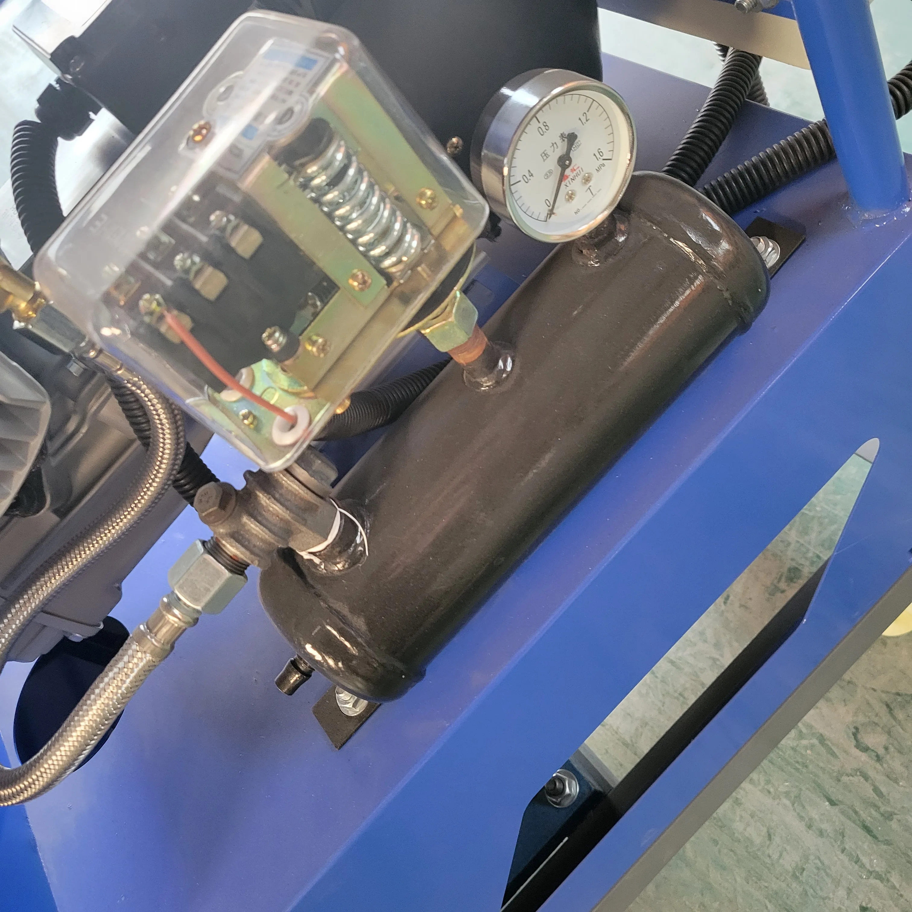 Small Mortar Spraying Machine Plunger Hydraulic Mortar Sprayer Putty Real Stone Paint Wall Spraying Machine Plastering Machine - view 6