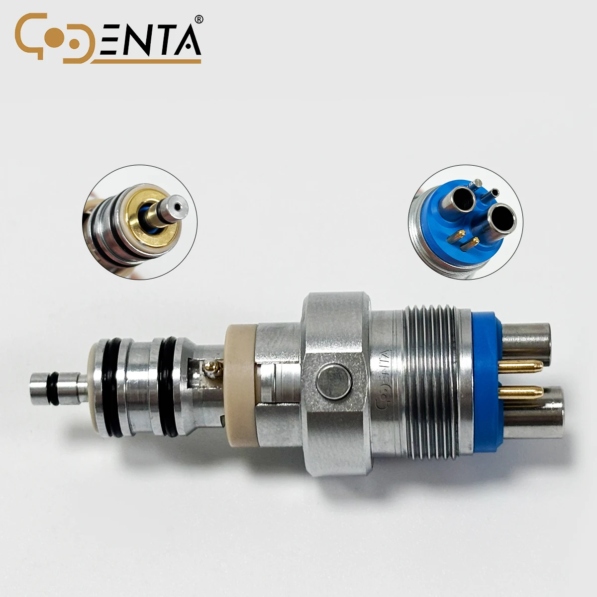 6 holes Dental handpiece quick connector fit Bien air Fiber optic quick coupling coupler dental equipment handpiece Accessories