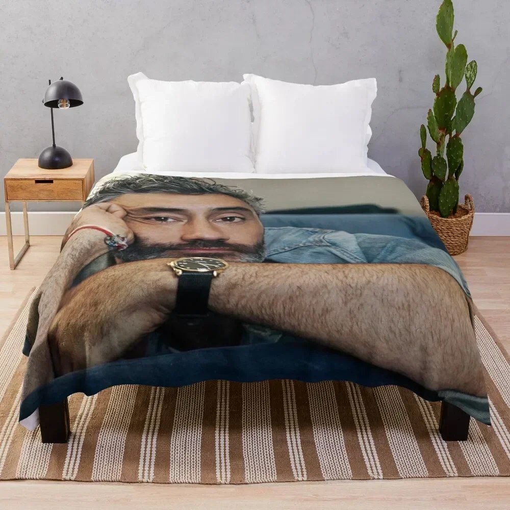 

Taika Waititi Throw Blanket Shaggy Furry Soft Blanket for Bedroom Living Room