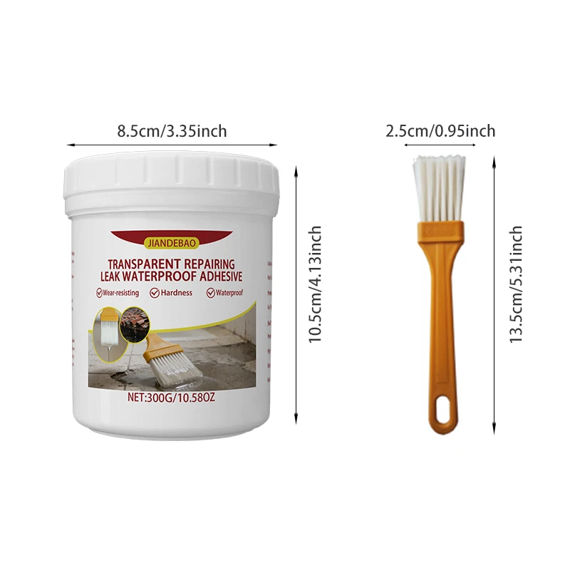 300g invisible Waterproof agent - Leak-Proof for Kitchen & Bathroom Gaps
