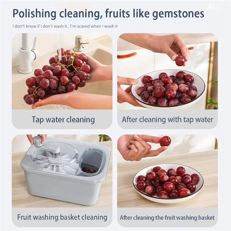 A77I Fruits Vegetables Dehydrator Dryer Salad Spinner Cleaner Basket Basket Wash Fruit Washer Clean Machine Cleaner