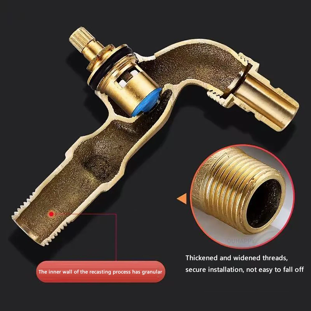 

Antique Sink Fauce Wall Mount Washing Machine Water Tap Outdoor Garden Decorative Hand Wash Basin Faucet Bathroom Accessories