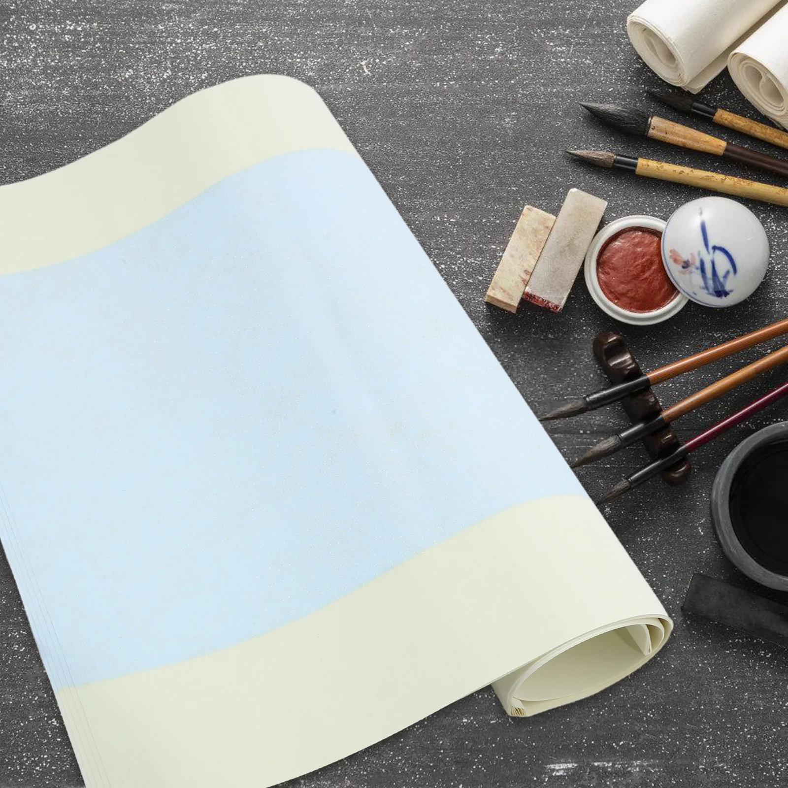 

5pcs Xuan Paper Calligraphy Practice Sheet Professional Rice Paper For Writing Painting Handwriting Art School Home Use Students