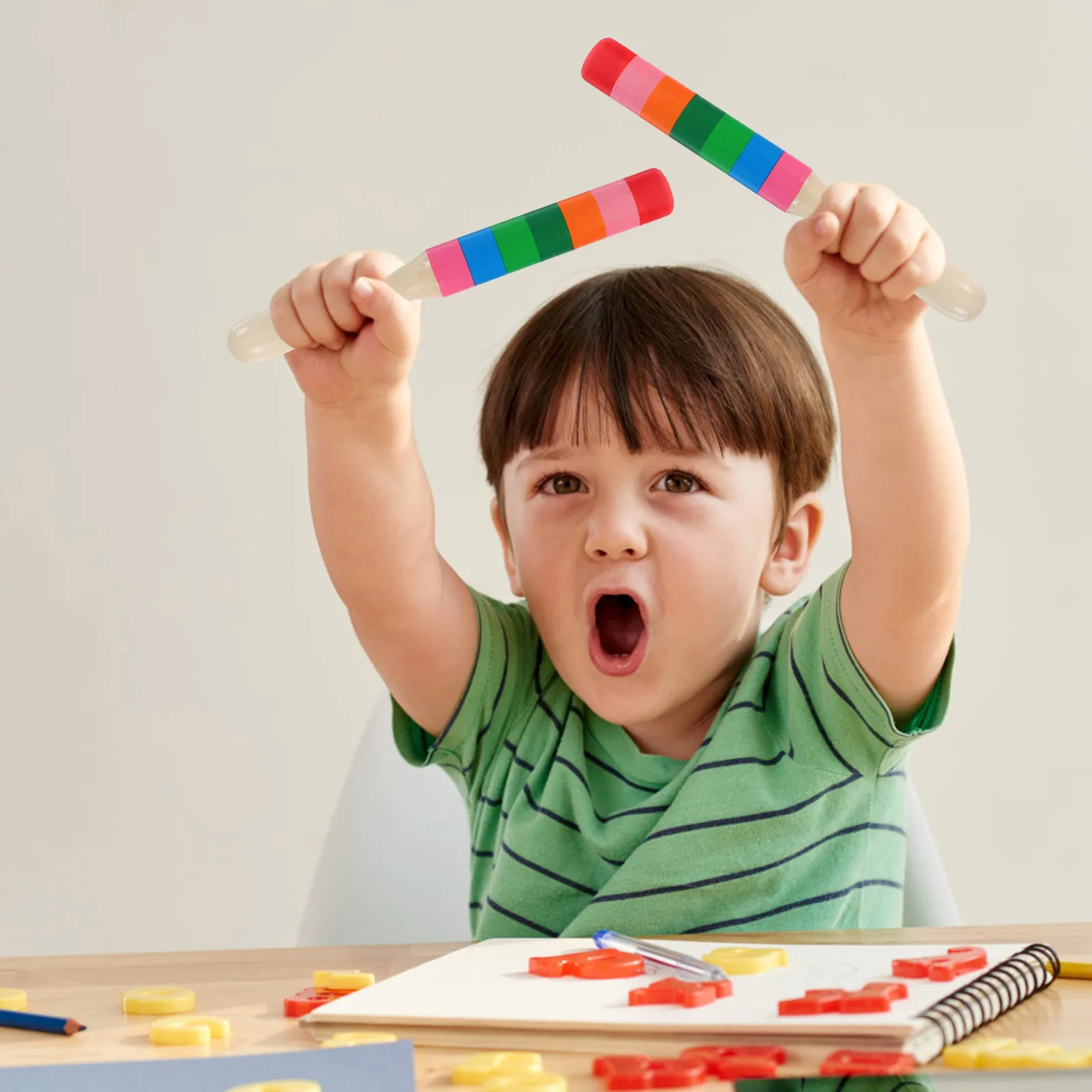 

Rhythm Stick Percussion Rhythms Sticks Log Instrument Teaching Tools Wooden Music Instruments