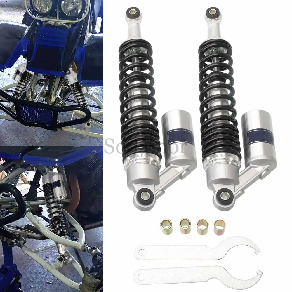 

2Pcs 14.75 Inch Front Air Shocks Absorber Set Adjustable Suspension Shock Damper for Yamaha Banshee YFZ350 350 1987-2006