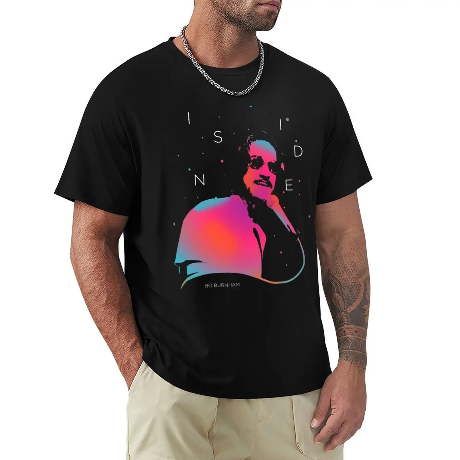 bo burham inside photo T-Shirt Simple Print Design T-Shirt