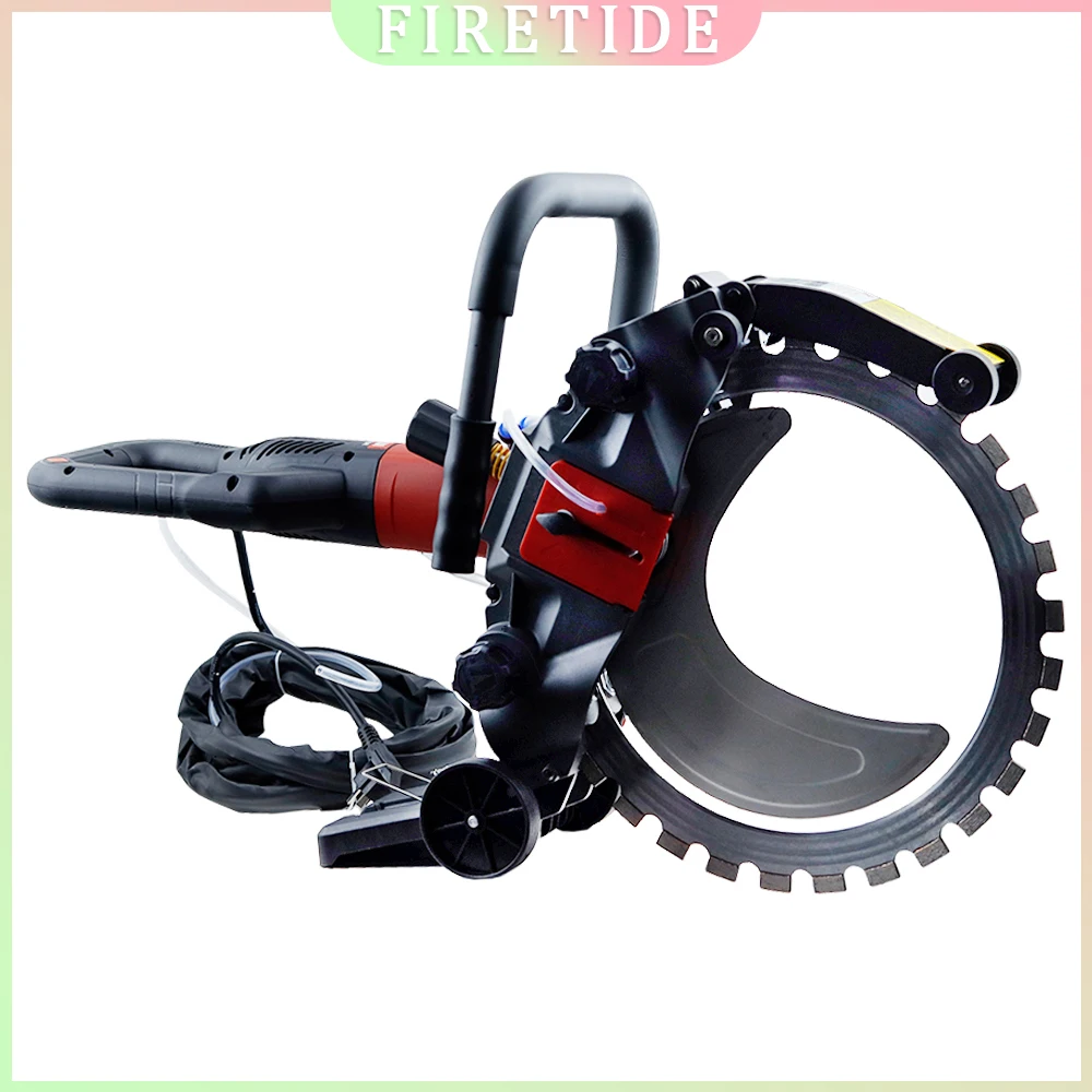 9980W High-Frequency Wall Cutting Machine Multi-Functional Portable Concrete Steel Bar Ring Saw for Construction