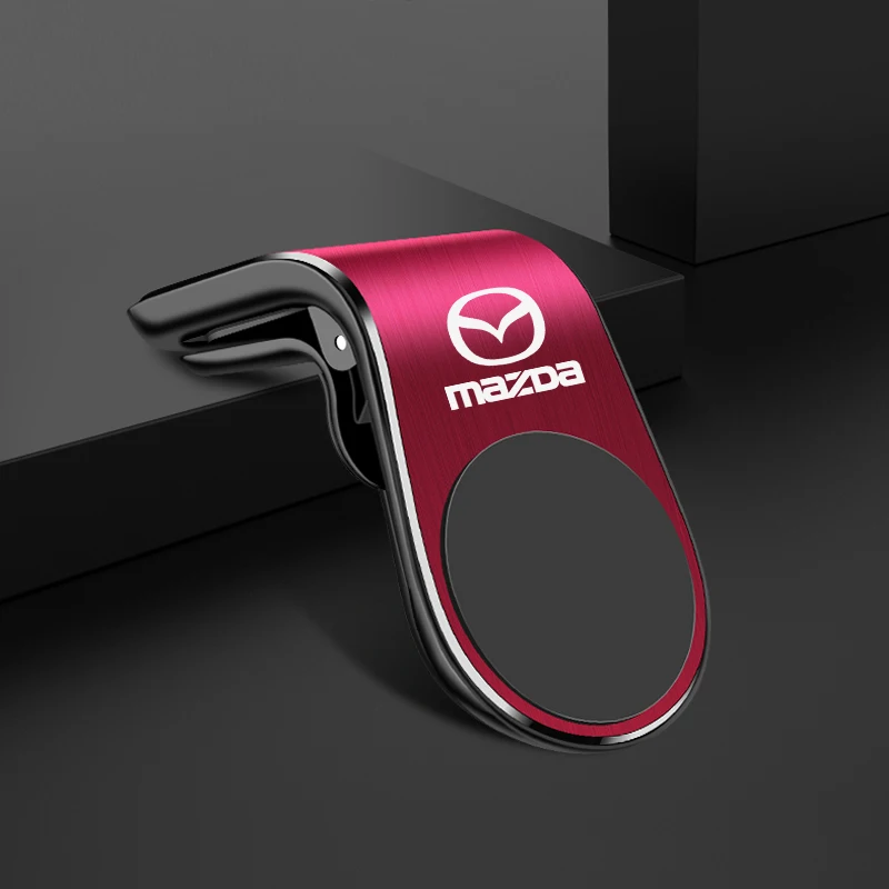 Soporte magnético de Metal para teléfono de coche, accesorios para Mazda 2 Mazda 3 MS Mazda 6 CX-5 CX3