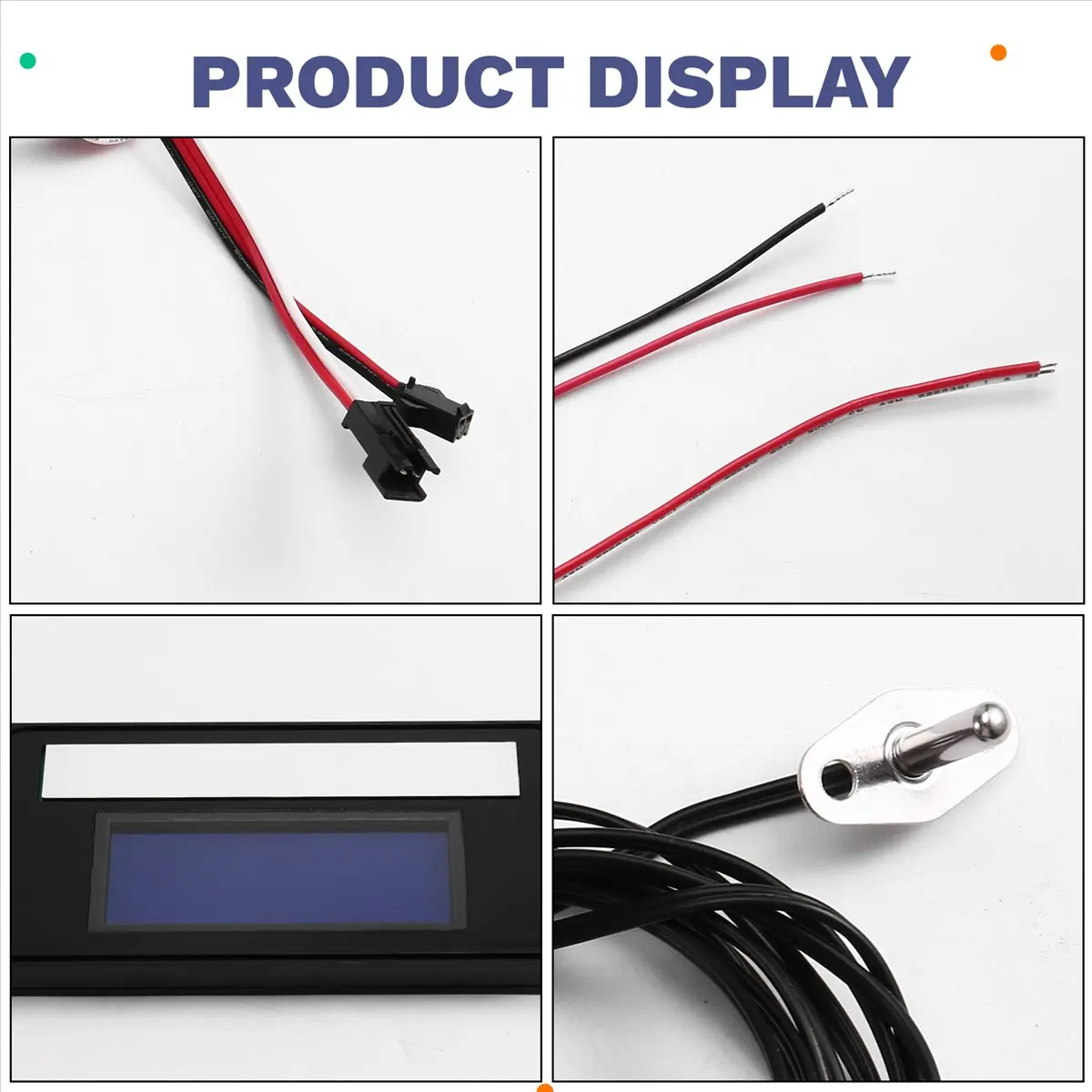 

ABFS K3014AF LED Mirror Switch Touch Switch with Time and Temperature Display System on Mirror for Bathroom Cabinet Sideboard