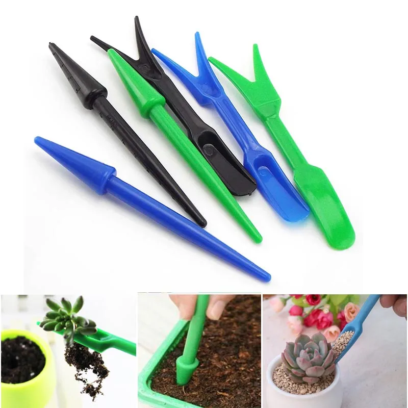 Mini Gardening Hand Tools Set Succulent Plants Watering Bottle Miniature Garden Flower Plants Bucket Shovel Tool DIY Accessories