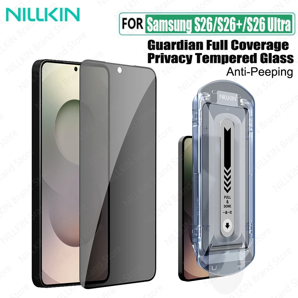 Nillkin For Samsung Galaxy S26 / S26+ Tempered Glass Anti Peeping Privacy Protection Screen Protector For Samsung S26 S26+ Plus