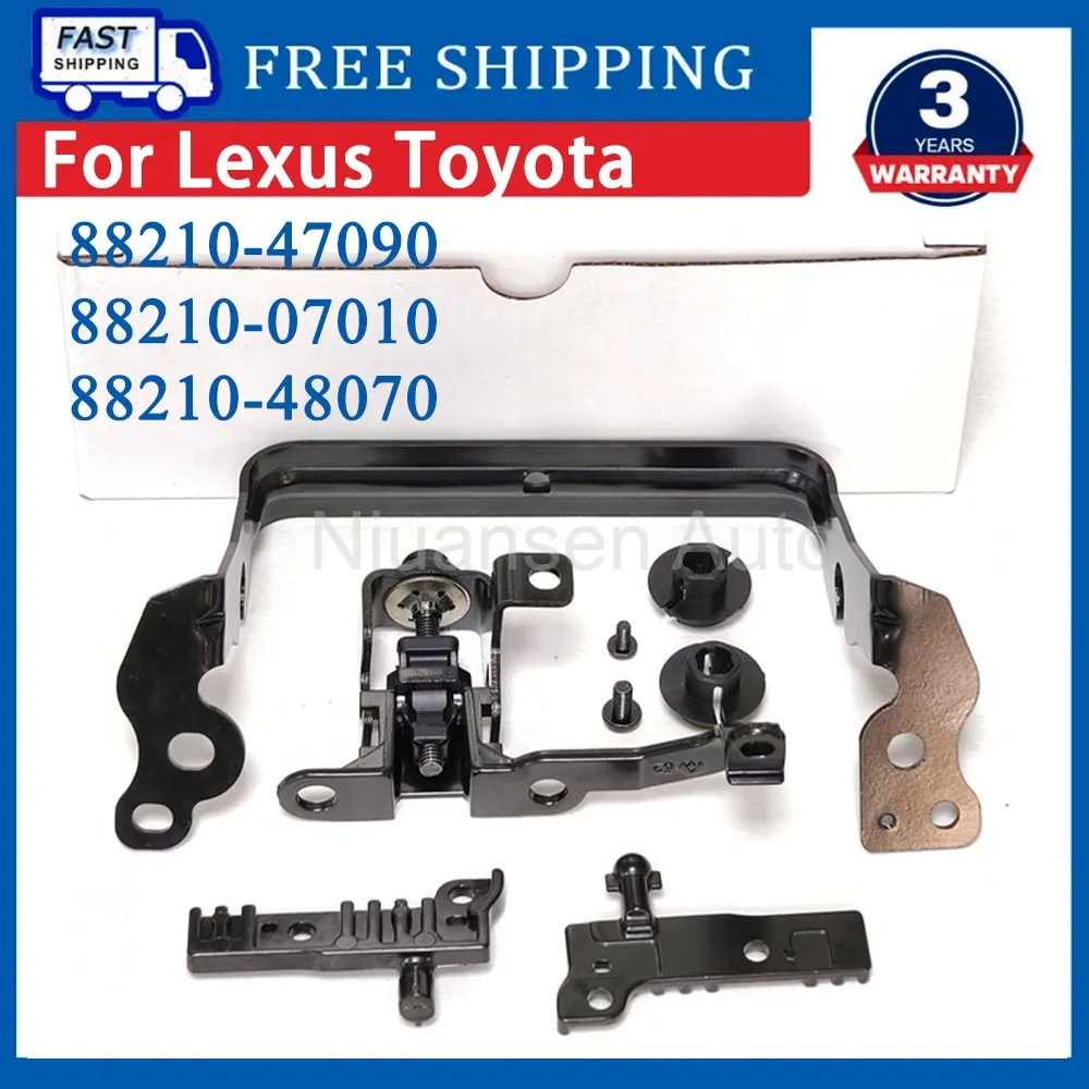 

1 Set Radar Sensor Bracket Kit replace For Lexus Toyota 88210-47090 88210-07010 88210-48070 Accessories