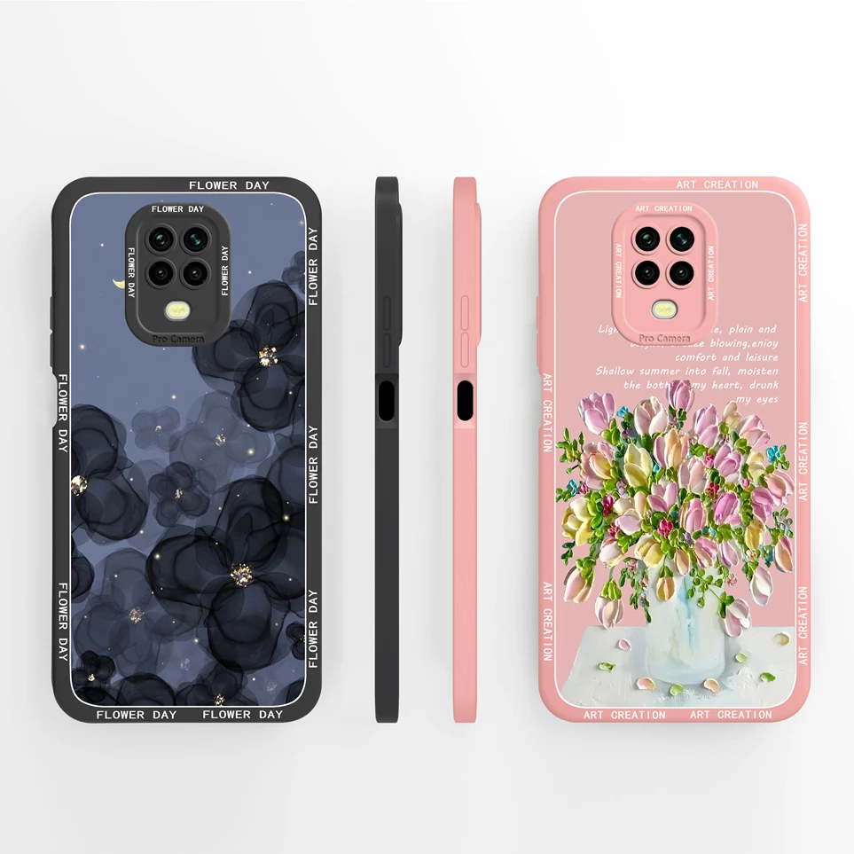 Coque For Xiaomi Redmi Note 9 Pro 9 ProMax 9S Case Butterfly Phone Cover For Note9S Funda Soft Silicone 9ProMax Cases Shell Capa