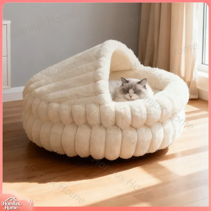 Thickened Winter Warm Pet Litter Pad for Cats and Dogs Small Dog Litter Mat Four Seasons Universal Closed Large Shell