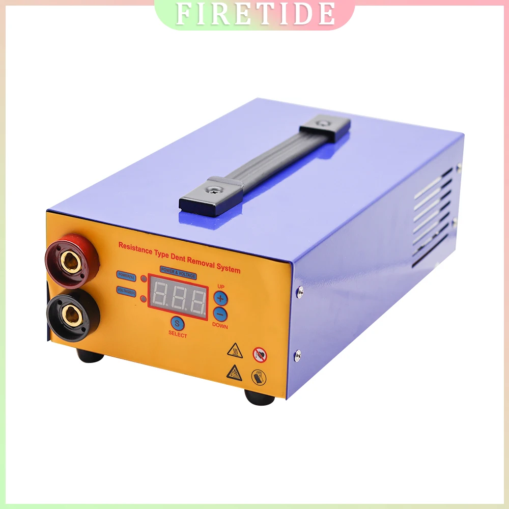 

Resistance-Type Sheet Metal Dent Repair Instrument Auto Body Shop Tool for Repair Wide Voltage 110V/220V Dent Repair Machine