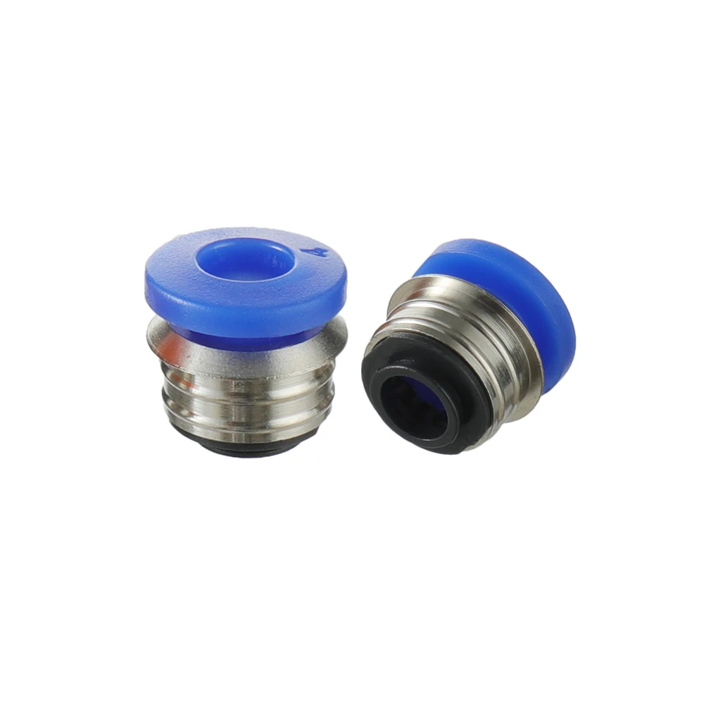 Xcr3d 4/8 peças de impressora 3d, conectores de acessórios pneumáticos 2*4 tubo ptfe bowden plugue rápido 1.75mm filamento hotend extrusora kit