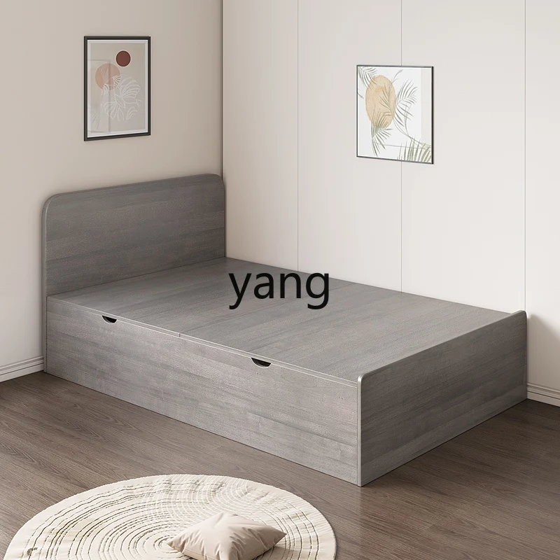 LMM Modern Simple Box Bed Storage Tatami Bed Small Unit Customized Bed