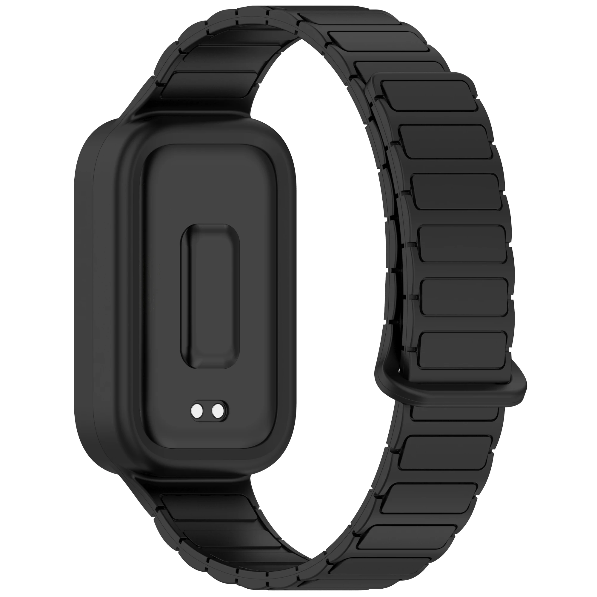Magnetische Uhrenarmbänder für Xiaomi Smart Mi Band 9 Active Zubehör Sport Silikon Armband Pulseira Correa Redmi Band 3 Armband – Detail 4