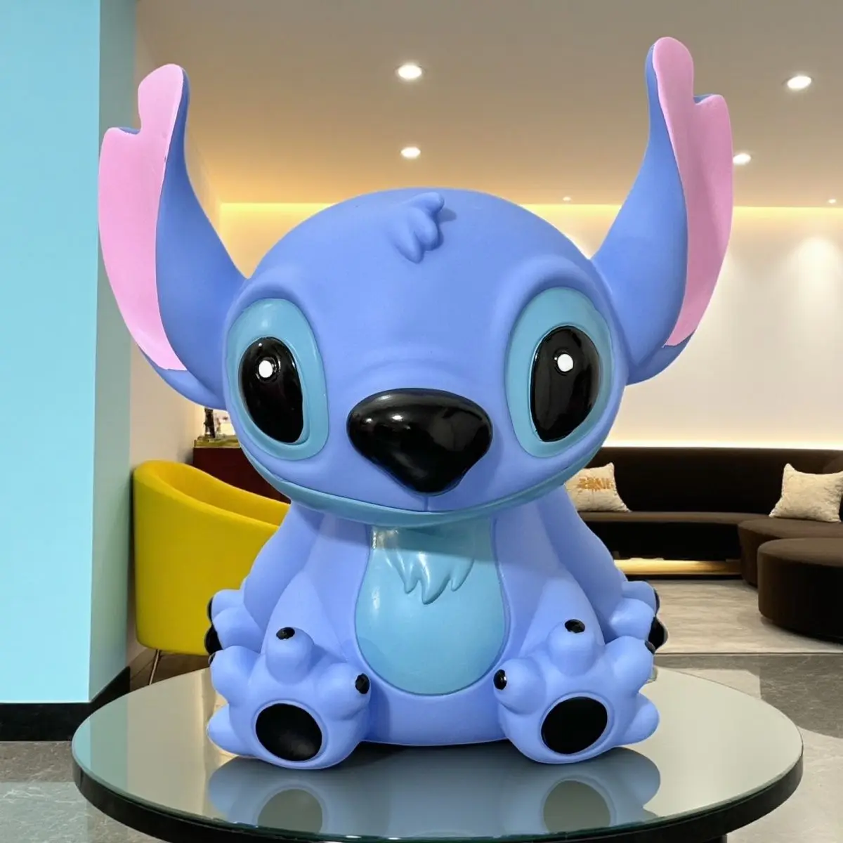 Декоративная атмосферная лампа Disney Stitch, прикроватная лампа для детской спальни, модель экшн-фигурки, цельная вечеринка