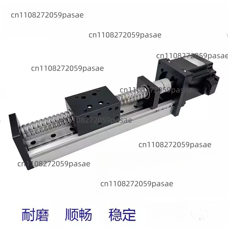 

Slide Module with Ball Screw, Single-Line Guide, Stepper Motor, and Reciprocating Linear Up-Down Cross-Axis Platform