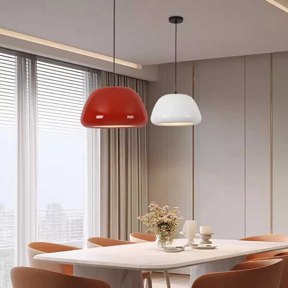 Plafonnier LED multicolore en aluminium et acier au design nordique moderne, éclairage d'intérieur, luminaire décoratif de plafond, idéal pour un café, une salle à manger ou une chambre à coucher