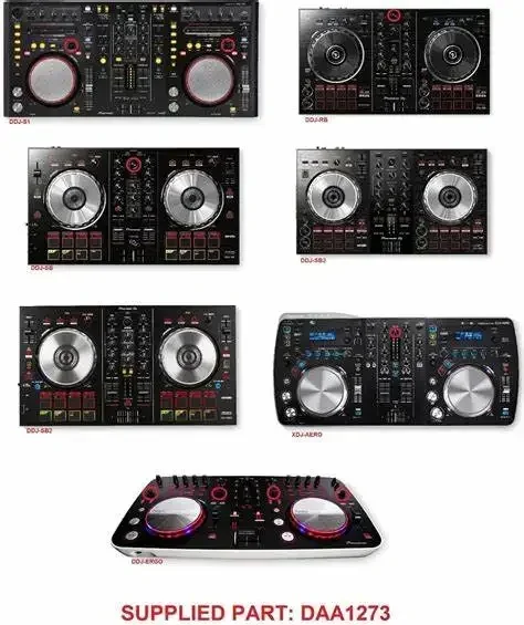 Pioneer DDJ400 SB FLX4 RB XDJR1DDJ-400 Song Selection Determination Knob Cap DAA1273  Setting Hat