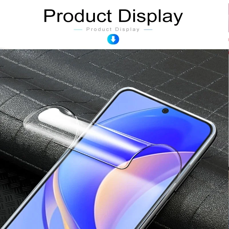 3 Stück Hydrogel-Folie für Realme 16 14 15 13 12 11 10 9 Pro Plus Schutzfolie – Detail 2