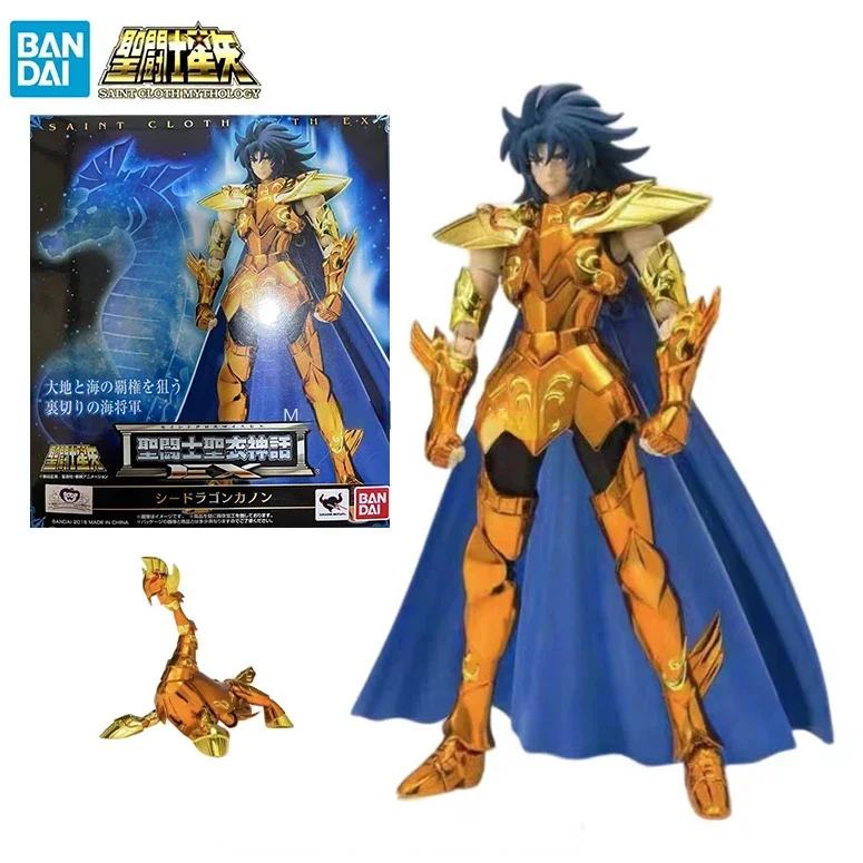 

In Stock BANDAI Holy Cloth Myth EX Sea Dragon Shenlong Tamashi Kingdom Anime Action Collectible Figure Model Toy