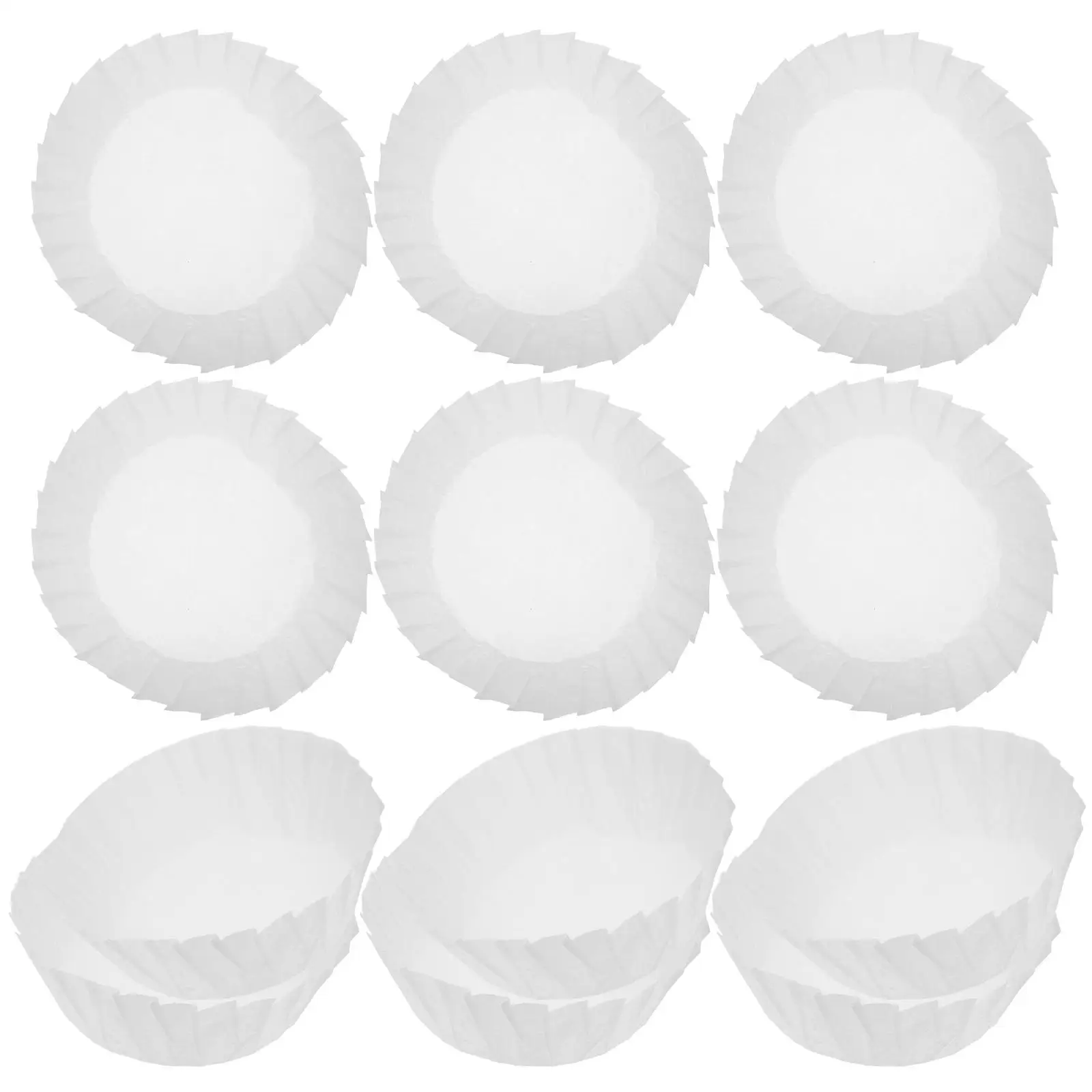 

50 Pcs Basque Cake Mold Air Fryer Paper Liners Coffe Filters Baking Cup Silicone Bake Choice Coffee